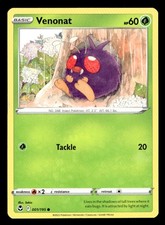 Venonat 001/195 Swsh12: Spada e Scudo - Carta TCG Pokémon Regolare Tempesta Argento