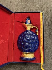 Jim Beam’s 175 Month Regal China Decanter w/ Stopper/Box Vintage Collectible 