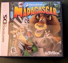 Madagascar Nintendo DS, 2005 Game, Manual Case
