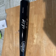 Geovany Soto Autographed Louisville Slugger Black Baseball Bat w/ROY - (SS COA)