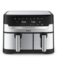 Image of Tefal EY905D40 Dual Drawers Air Fryer & Grill 8.3L Easy Fry Stainless Steel