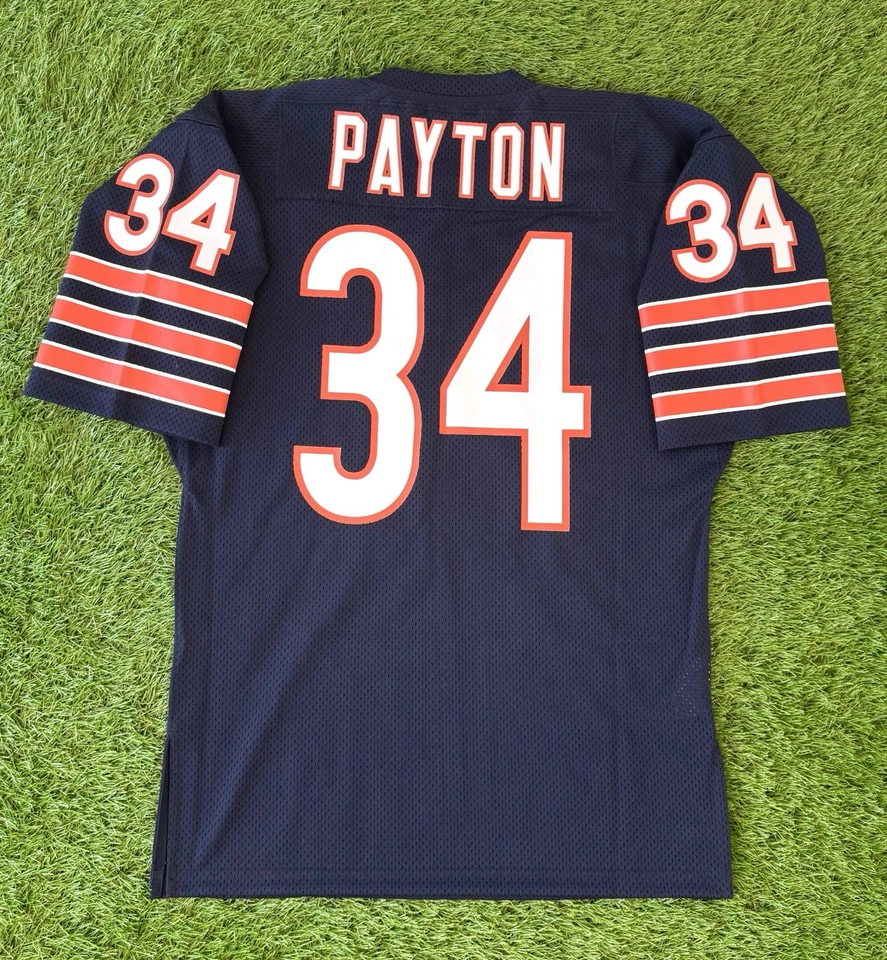 Auténtica camiseta de fútbol americano Walter Payton Mitchell & Ness 1983 Chicago Bears 40 M Foto 2 de 4