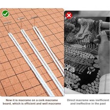 Macrame Board For Braiding Lightweight Portable Grids Perfect Present For DIY En