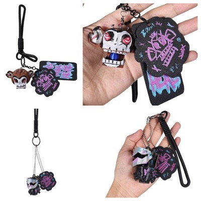 Jinx Hand Grenade Keychain Ornament LOL Powder Monkey Keychain Halloween PARTY