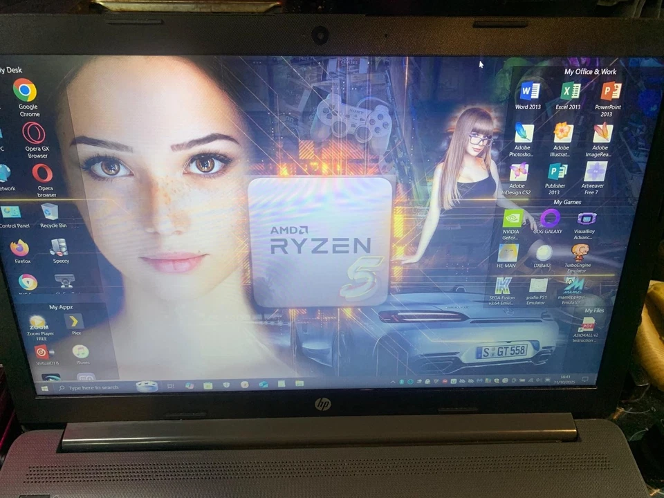 HP AMD Ryzen 5 2.5GHz,8GB DDR4,128GB SATA-SSD,Vega 8 1024MB GPU Window 10+EXTRAS - Image 4 of 4