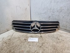 Mercedes CLK Front Grill & Badge Centre Chrome Grille 2004 MK1 A208 A2098880052