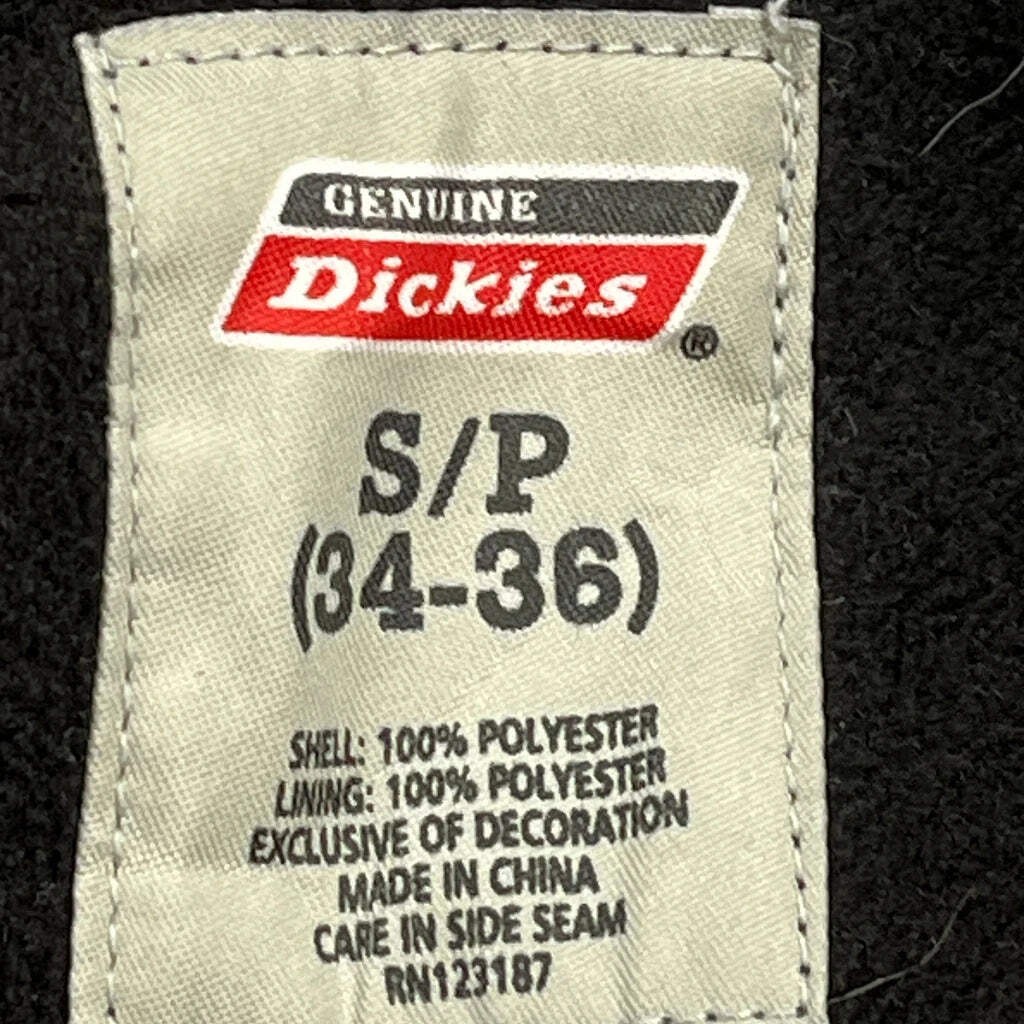 Dickies Checked Jacket - Small Black Polyester - image 3