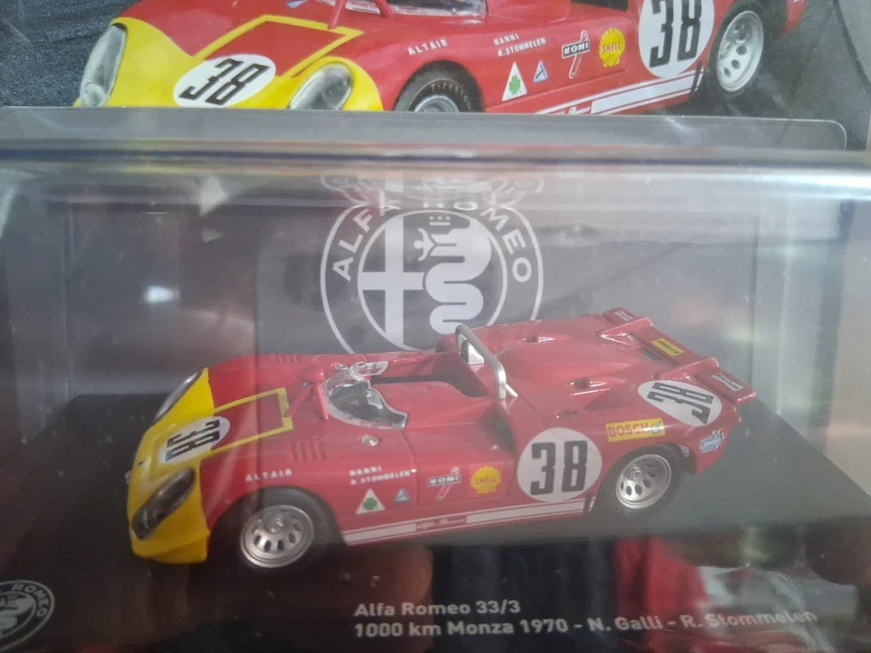Alfa Romeo Sport Collection n.22 - Alfa Romeo 33/3 - 1000 km Monza 1970 - Immagine 2 di 4