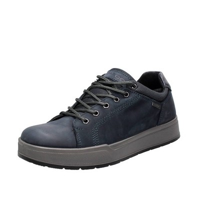 Igi & Co Enea Gtx - Sneaker aus Leder und blauem Goretex - Größe 43 [27cm] Schuhe