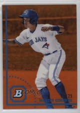2022 Bowman Heritage Chrome Prospects Orange Refractor 19/25 Martin Gimenez 8k4