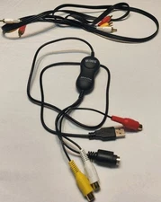 UCEC USB 2.0 Video Capture Card Device, VHS VCR TV to DVD Converter No Box