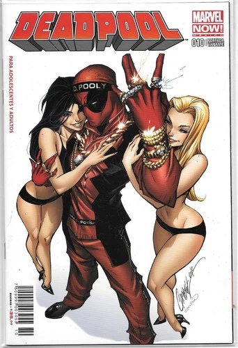 SIEGE #3 DEADPOOL #10 J SCOTT CAMPBELL VARIANT COVER LA MOLE HTF JSC GANGSTER