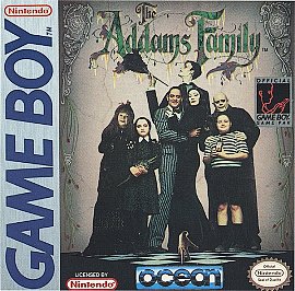 The Addams Family Nintendo Game Boy Original NRMT cart case The Addams Family Nintendo Game Boy Original NRMT cart case