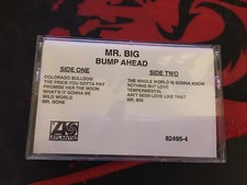 Mr. Big: Bump Ahead 1993 On Audio Cassette - Promotional Copy