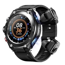 3 in1 Smart Watch Men TWS Bluetooth 5.0 Call Sport Smartwatch Waterproof