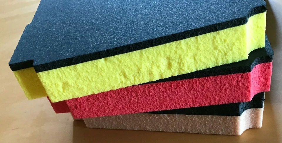 Koffereinlage Hartschaum f. Tanos FESTOOL MINI-systainer T-Loc, 6 Farben 30mm - Bild 2 von 3