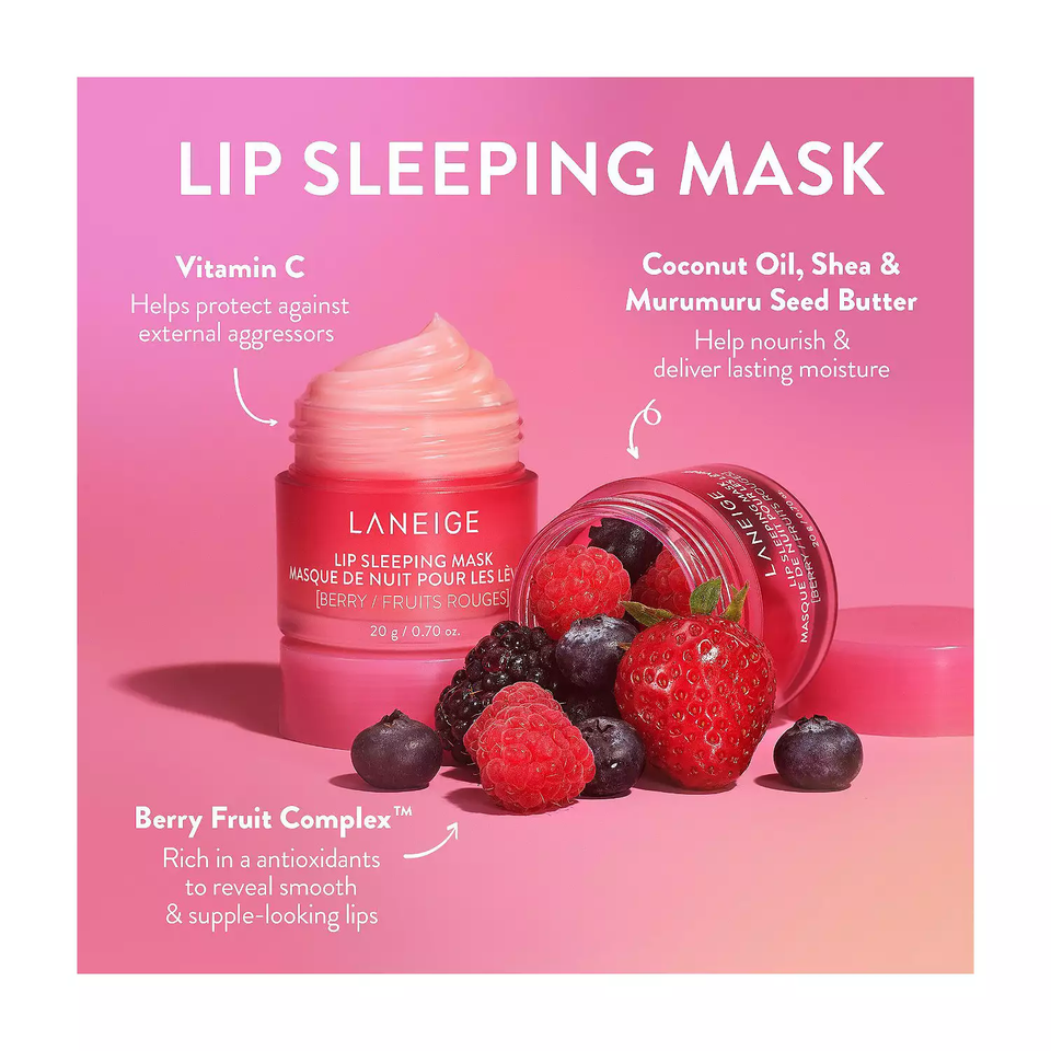 Laneige Midnight Minis NEW 2023 Limited Edition Lip Sleeping Mask Set