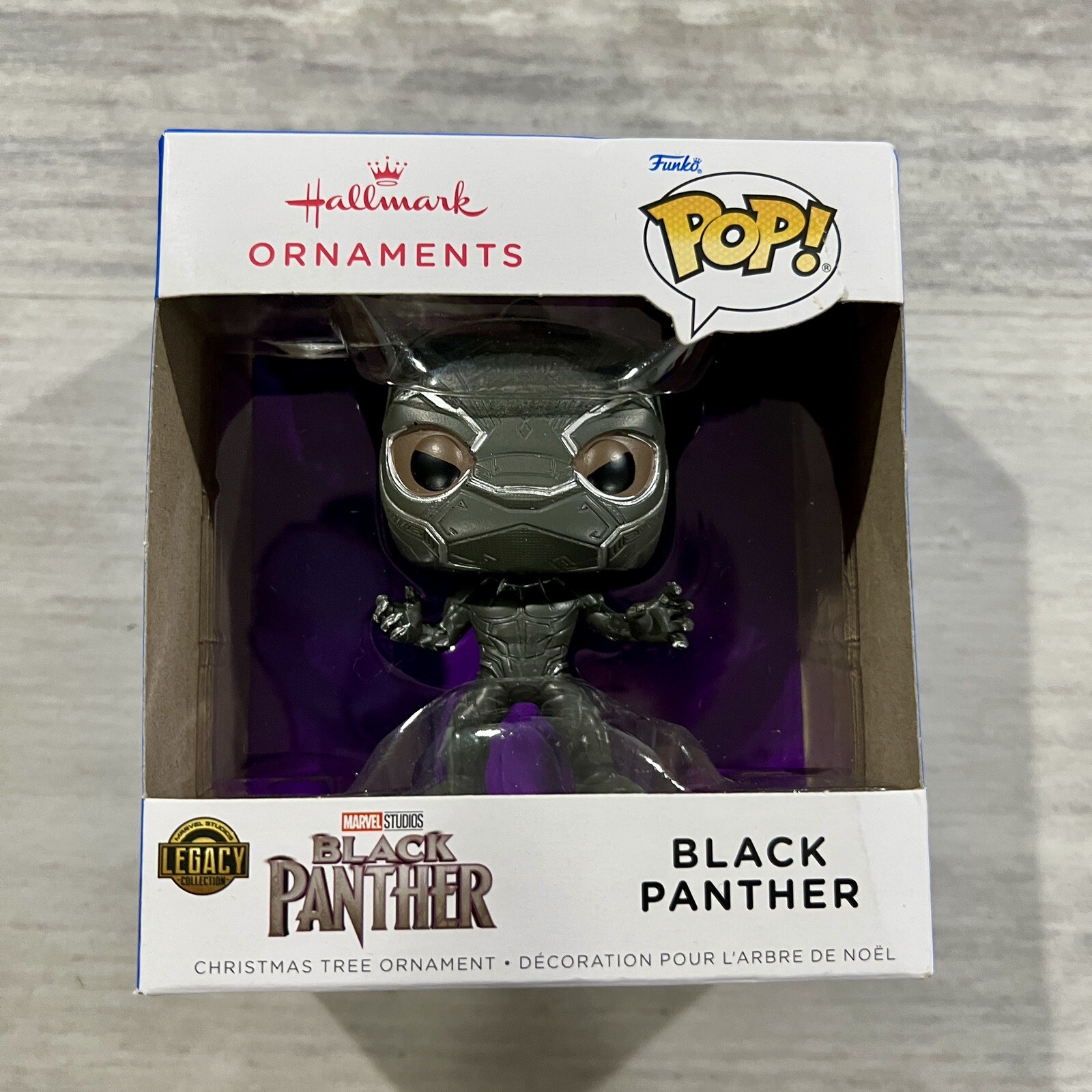 Hallmark Funko Pop Marvel Black Panther Christmas Tree Ornament