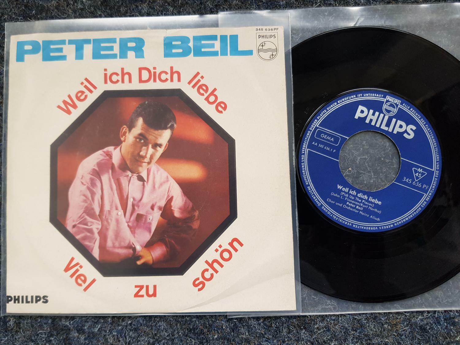 7"" Single Vinyl Peter Beil - Weil ich dich liebe