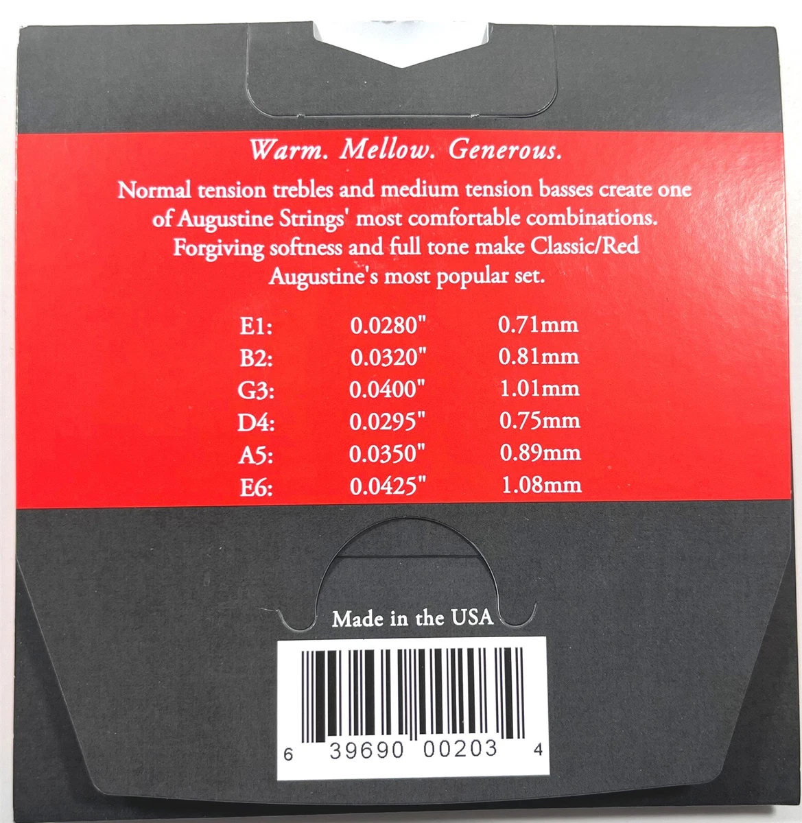 Augustine on sale classic red