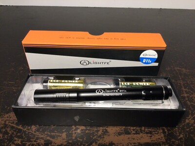 New LIGHTFE Black light D11A 395nm UV Flashlight with LG LED Source Max.3000mW 