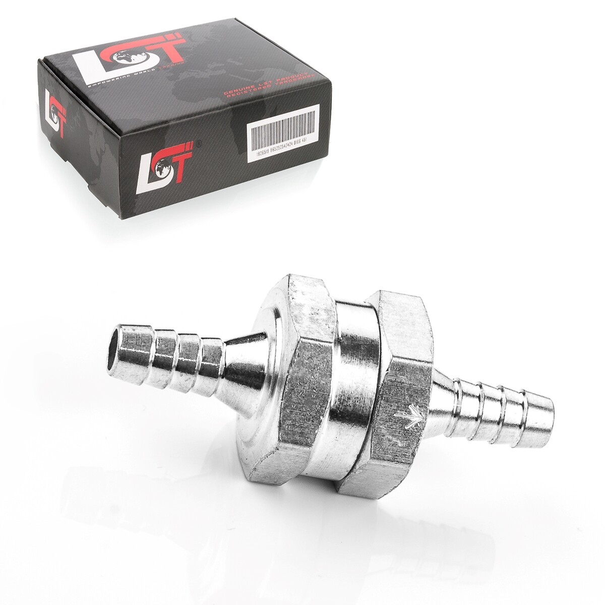 Hand pump transfer pump hexagon straight Ø 6mm valve aluminum for VAUXHALL