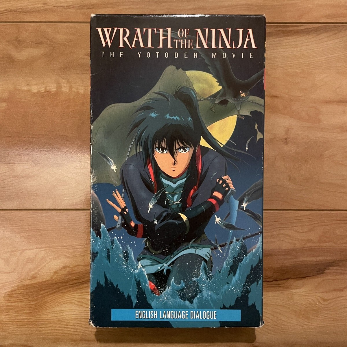 Wrath Of The Ninja The Yotoden Movie VHS Anime Manga Corps