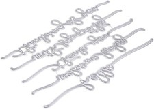 Creative Word Cutting Dies Stencil DIY Scrapbooking Embossing Album Paper Car...