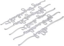 Creative Word Cutting Dies Stencil DIY Scrapbooking Embossing Album Paper Car...