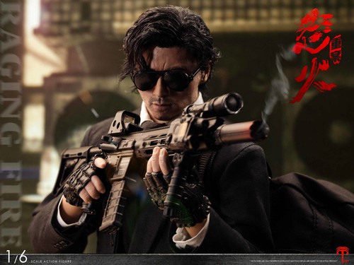 1/6 XT001 Nicholas Tse Fury Heavy Case Haartransplantation 12" Actionfigur Puppe Spielzeug - Bild 13 von 14