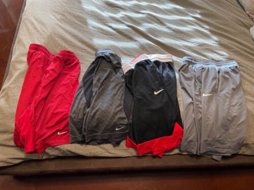 Men’s Nike shorts lot of 4 used size XL - image 1