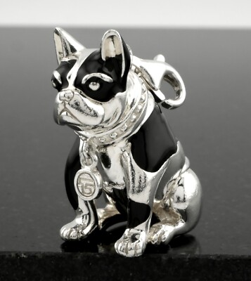 Stunning Genuine Thomas Sabo XL French Bull Dog Pendant/ Charm