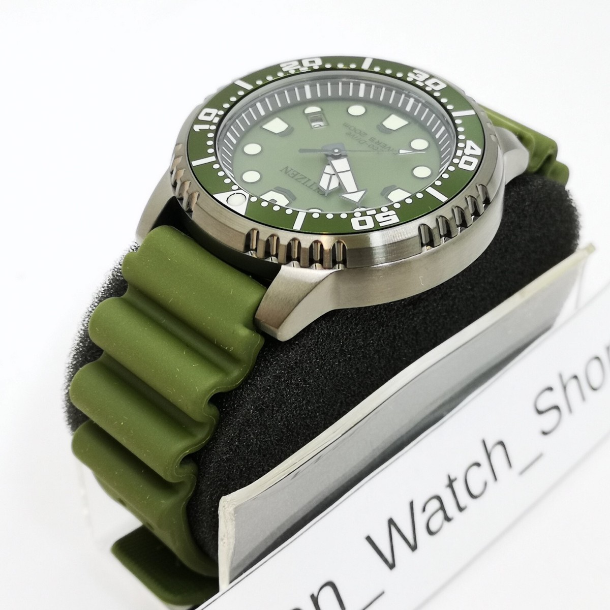 CITIZEN Eco-Drive Diver 200m オリーブグリーン 【公式通販】