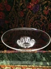 Crystal Clear Steuben Coronet or Floret Centerpiece Bowl by Donald Pollard 13"