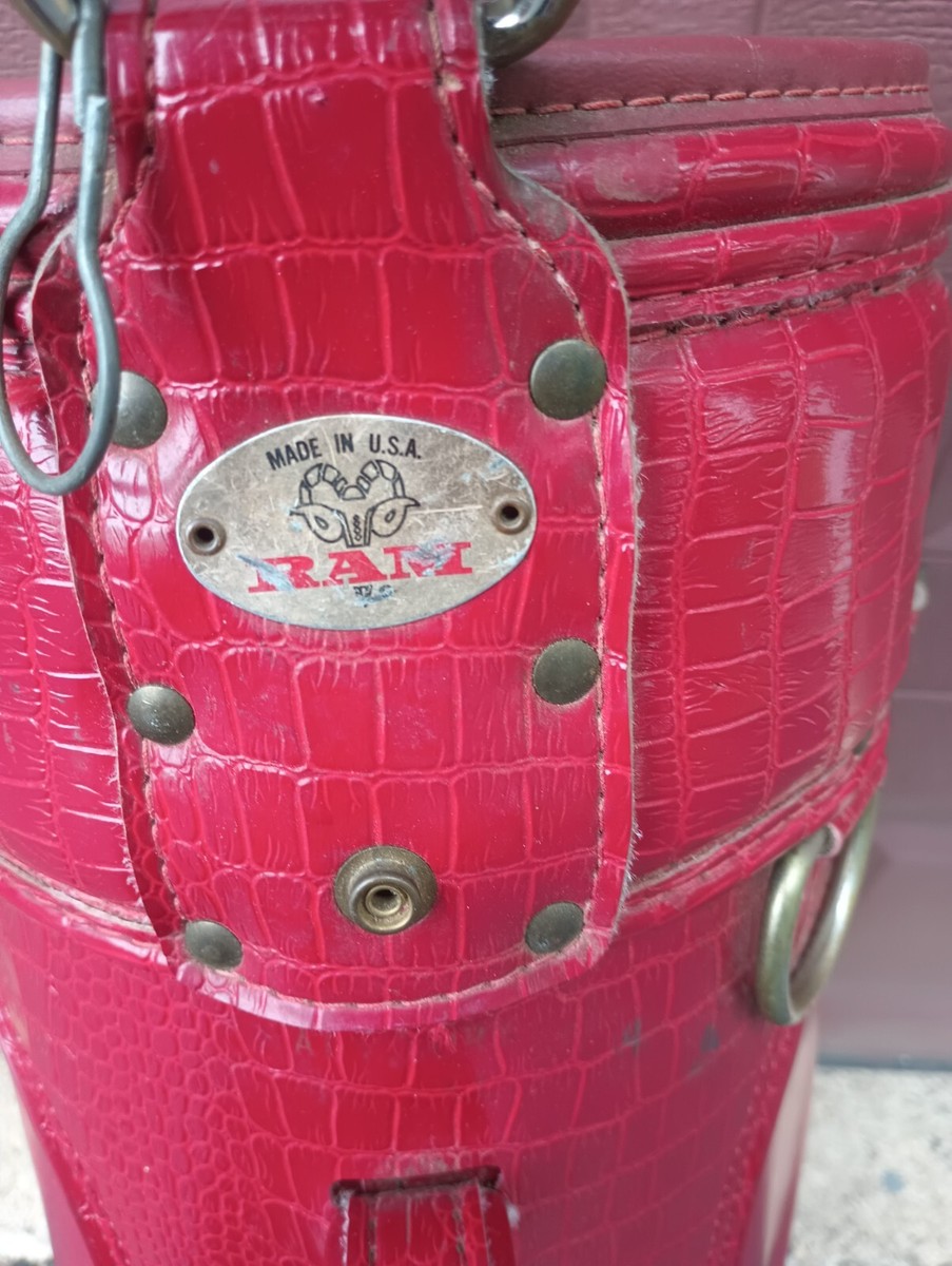 Vintage RAM golf bag with 6 Dividers. Red | eBay