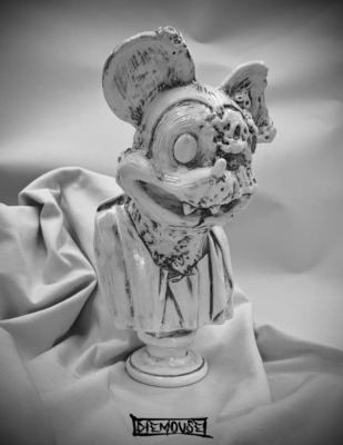 DIEMOUSE BIGLUCKYTOYS Big Mouse Statue 3rd Anniversary 66off DIEMOUSE BIGLUCKYTOYS Big Mouse Statue 3rd Anniversary 66off