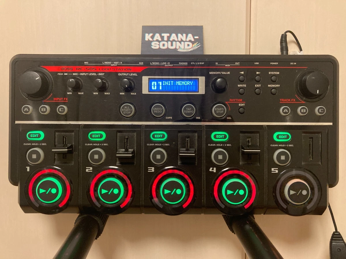 BOSS RC-505 Loop Station Description Must Read Looper Phrase
