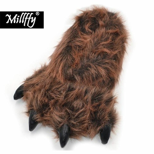 Mens Silly Funny Slippers Funny House 