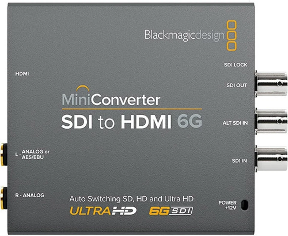 Blackmagic Design Mini Converter - SDI to HDMI 6G - Image 3 of 3