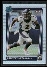 #244 Patrick Surtain II 2021 Donruss Optic Rookie Holo