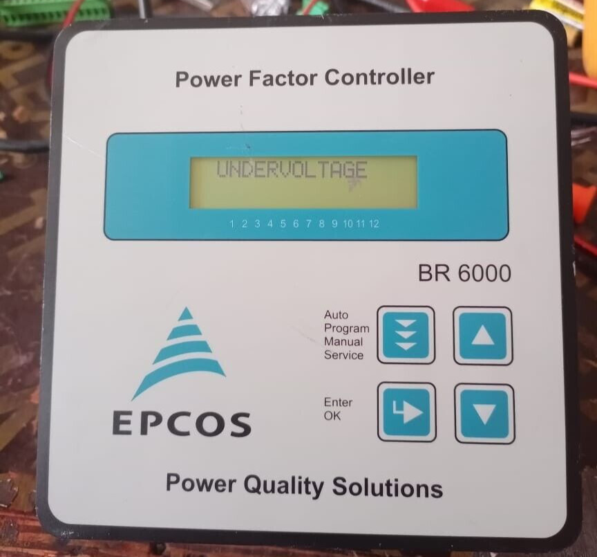 EPCOS BR6000-R12PH/ B44066-R6012-R230 EPCOS BR6000-R12PH/ B44066-R6012-R230 POWER FACTOR CONTROLLER - TRIED & TESTED 13