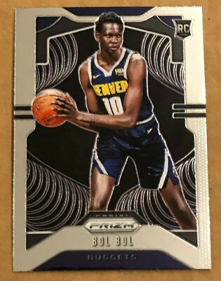 2019-20 Panini Prizm Bol Bol RC Rookie Card #282 Denver Nuggets Unicorn