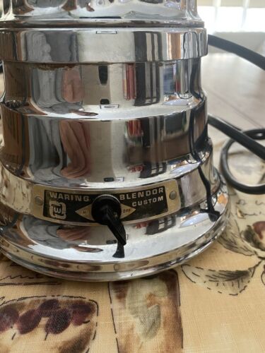 Vintage Waring Blender RL 2 Beehive Base Plastic Handle 4 Cups 2 Speed 1950's ? - Picture 2 of 4