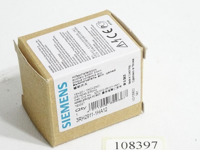 Siemens Hilfsschalterblock 3RH2911-1HA12 / Neu OVP