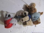 1985 BEATRIX POTTER PETER RABBIT 4" HUGGER Eden Toys Clip On Plush + 2 KOALAs — photo 1