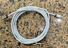 USB-C to USB-C Fast Charging/Data Transfer Cable Cord 10' Silver Phone Cable