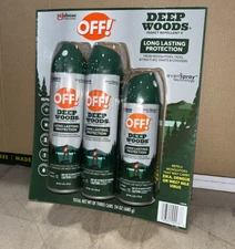 OFF! Deep Woods Insect Repellent Combo Pack (3 Pack)