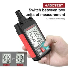 HT607 Digital Temperature Hygrometer Liquid Crystal Display Hygrometer Detector