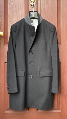 ジャケット・アウター NIGEL HALL wool double jacket pcoat MENS NIGEL HALL WOOL COAT SIZE 40 - EXC! | eBay UK