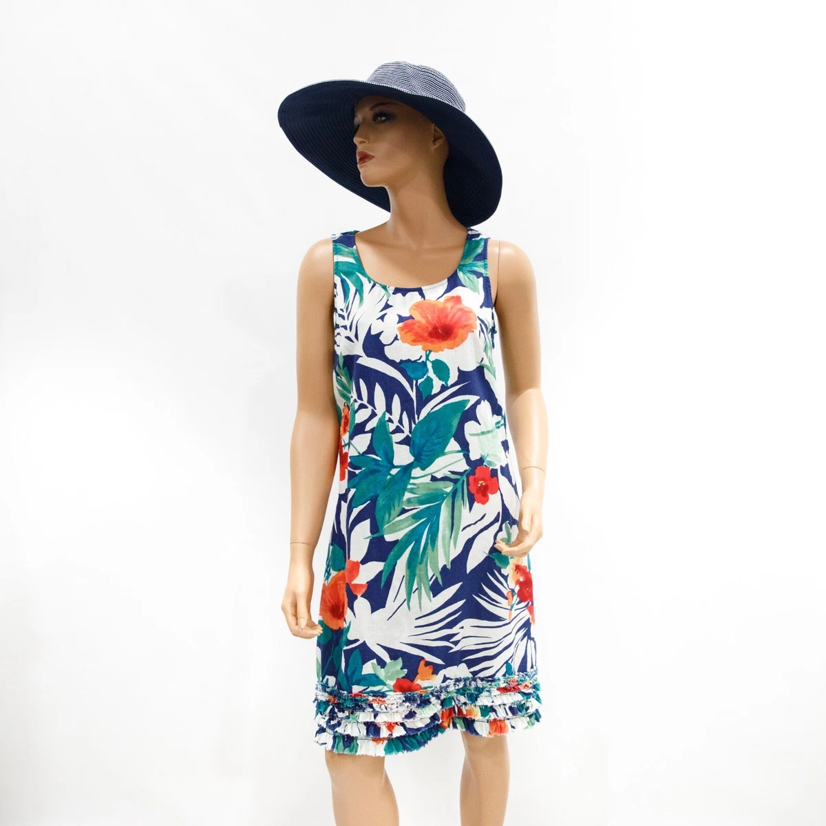 Tommy Bahama Floral Tropical Shift Dress Small eBay
